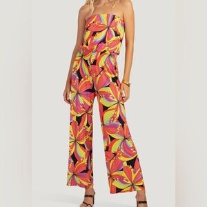 Trina Turk Time Out 2 Abstract Jumpsuit